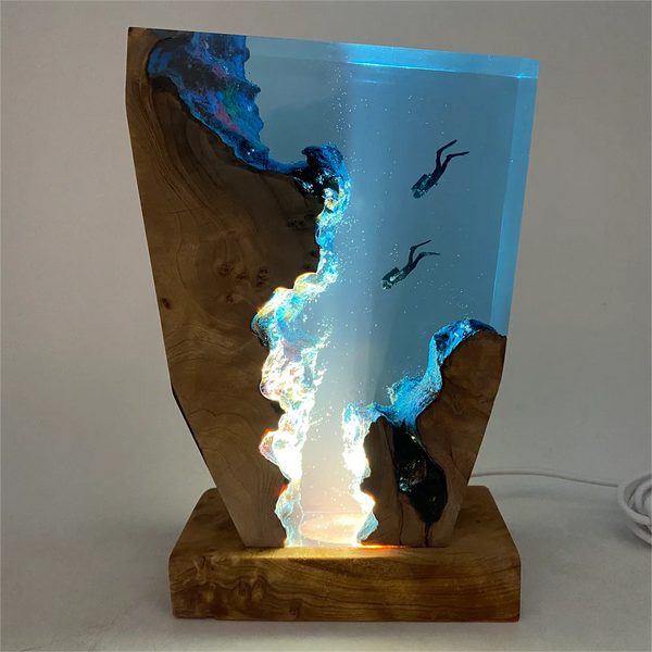LED-Ozeanlampe mit faszinierendem Lichteffekt