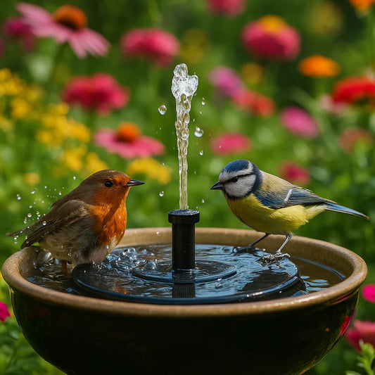 SolaraFlow™ | Solarbrunnen für Garten & Balkon