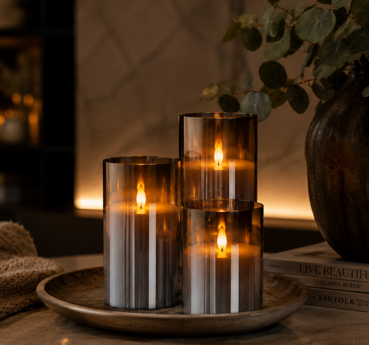 LED-Kerzen mit realistischem Flammeneffekt